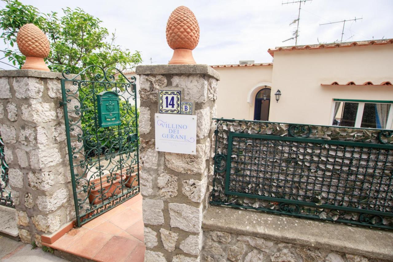 卡普里Villino Dei Gerani别墅 外观 照片